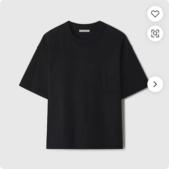 Streetwear Heavy 100% Pima Recycled Cotton Blank Custom LOGO T Shirt Cropped Boxy Fit Dropped Shoulder T-shirt Men